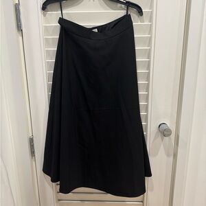 Babaton Black A-Line Skirt